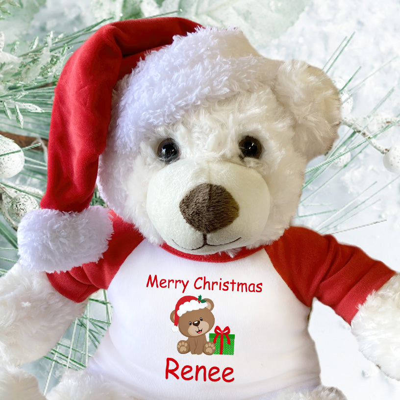 Personalized Christmas Teddy Bears and Stuffed Animals