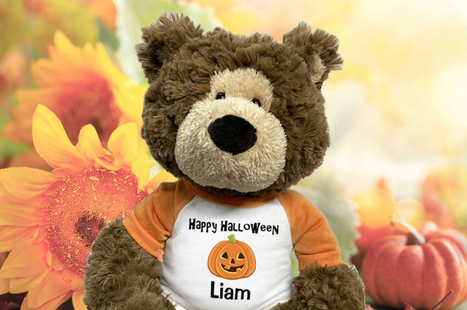 Personalized Halloween Teddy Bears