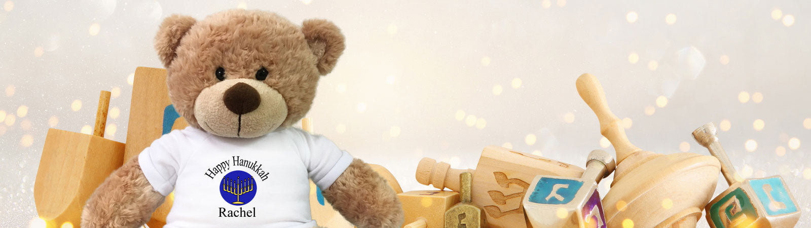 Personalized Hanukkah Teddy Bears