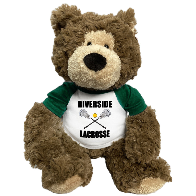 Lacrosse Teddy Bear - Personalized 14" Bear Hugs