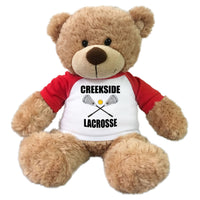 Lacrosse Teddy Bear - Personalized 13" Bonny Bear