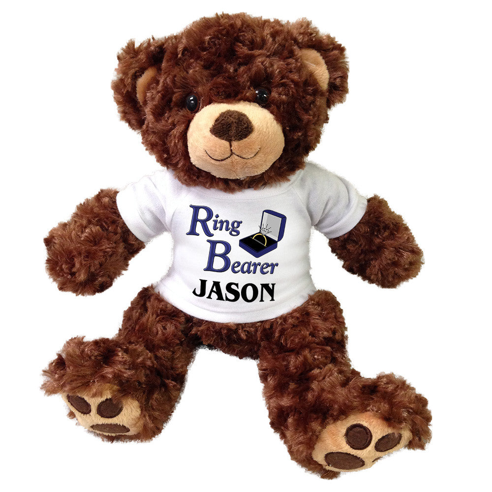 Ring bearer clearance teddy bear