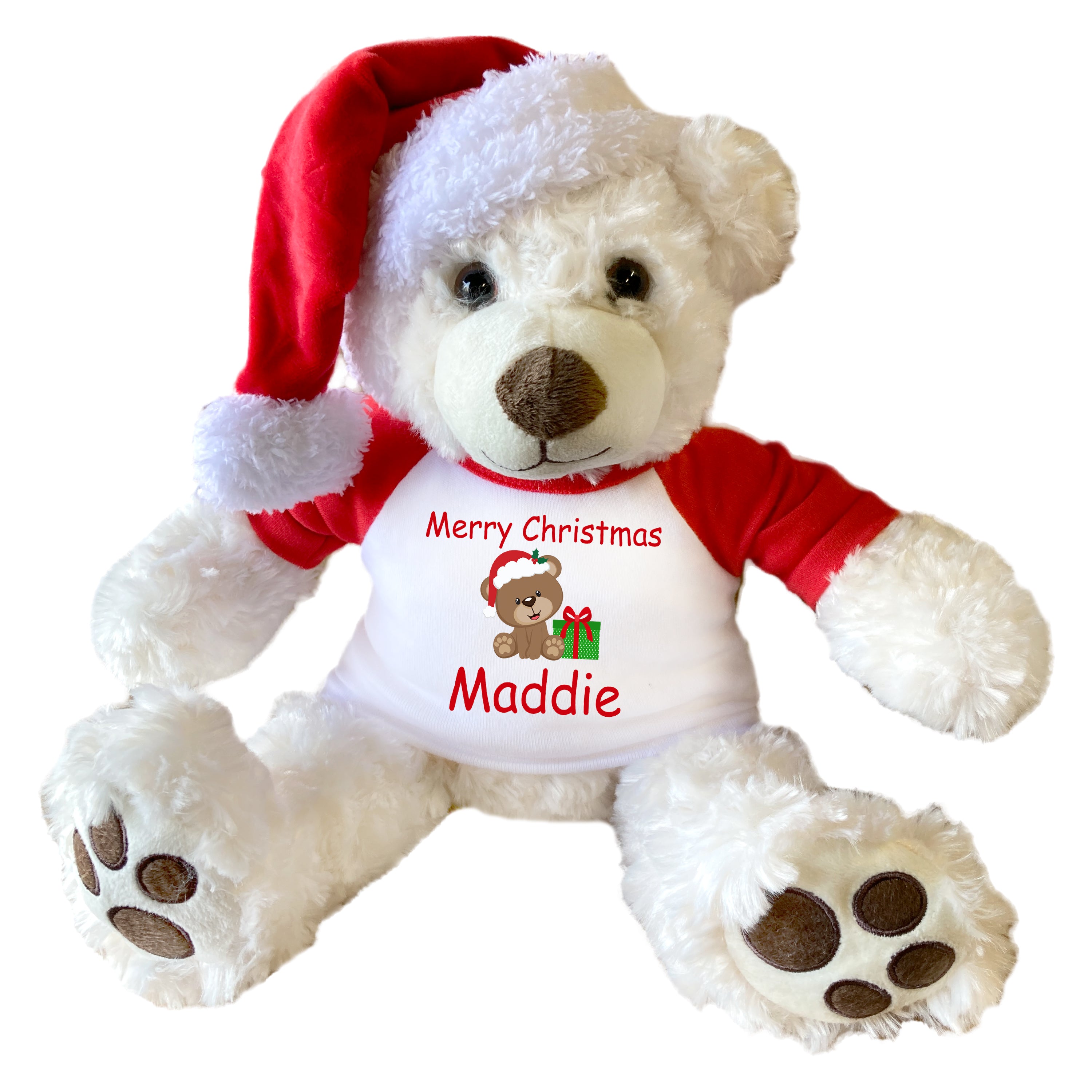 Personalized christmas hot sale stuffed animals